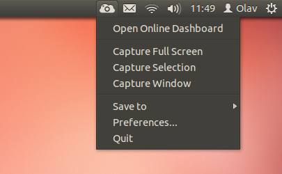 Screenshot of